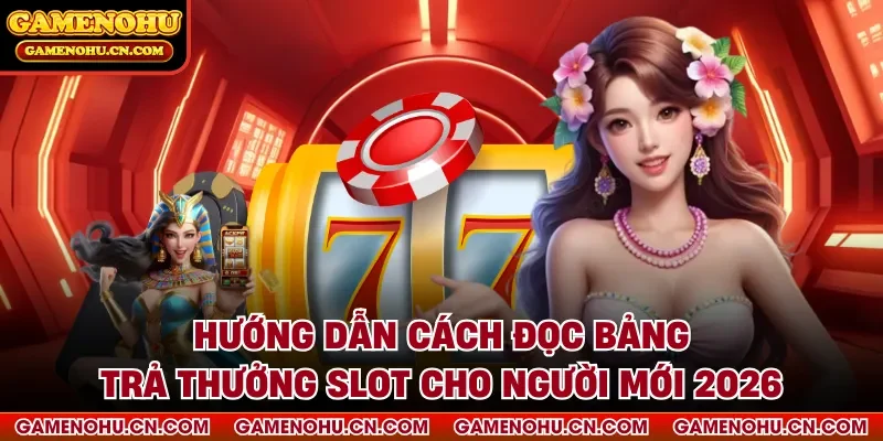 Cách đọc bảng trả thưởng slot